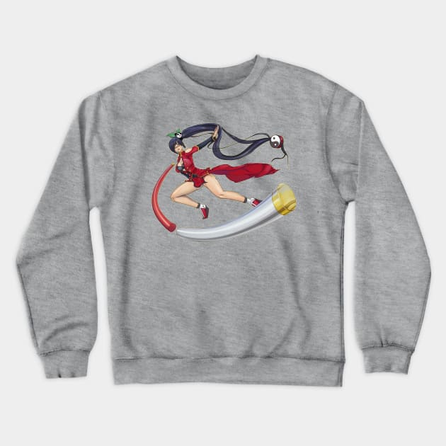 Litchi Faye Ling Crewneck Sweatshirt by RFillustrations